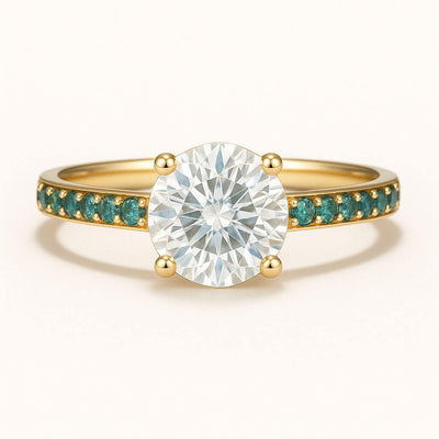 Horizon - Ring Only, Choose The Main Gemstone Separately
