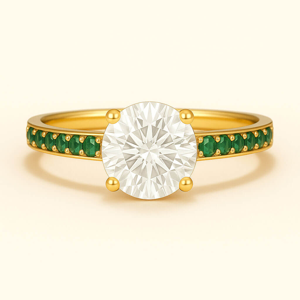 Horizon - Ring Only, Choose The Main Gemstone Separately