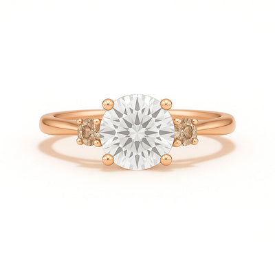 Laurel - Ring Only, Choose The Main Gemstone Separately