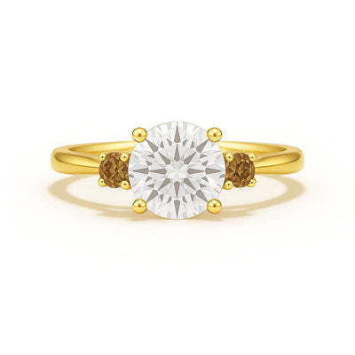 Laurel - Ring Only, Choose The Main Gemstone Separately