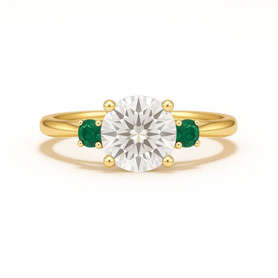 Laurel - Ring Only, Choose The Main Gemstone Separately