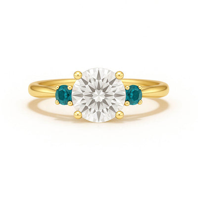 Laurel - Ring Only, Choose The Main Gemstone Separately