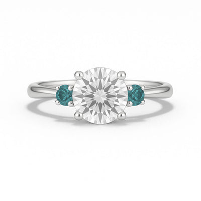Laurel - Ring Only, Choose The Main Gemstone Separately