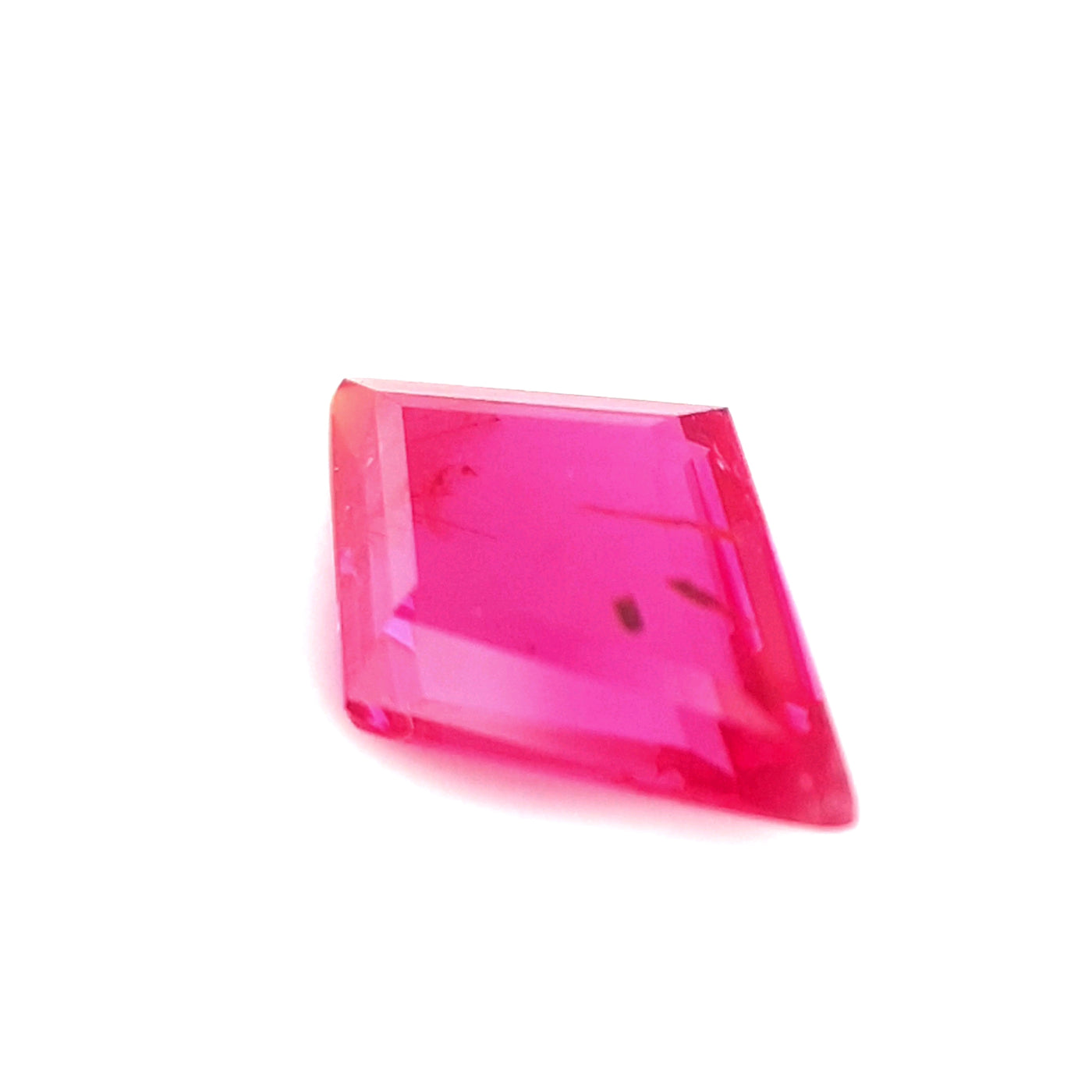 Mozambique Ruby – 1ct Kite Cut, Red pink