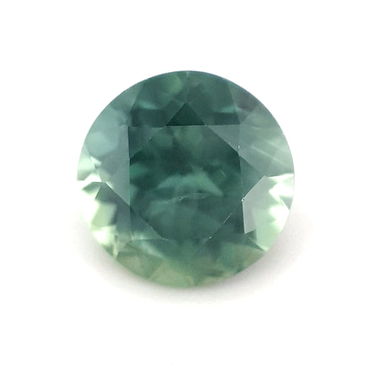 Queensland Sapphire – 2.37ct Round Cut, Teal, Green, Blue