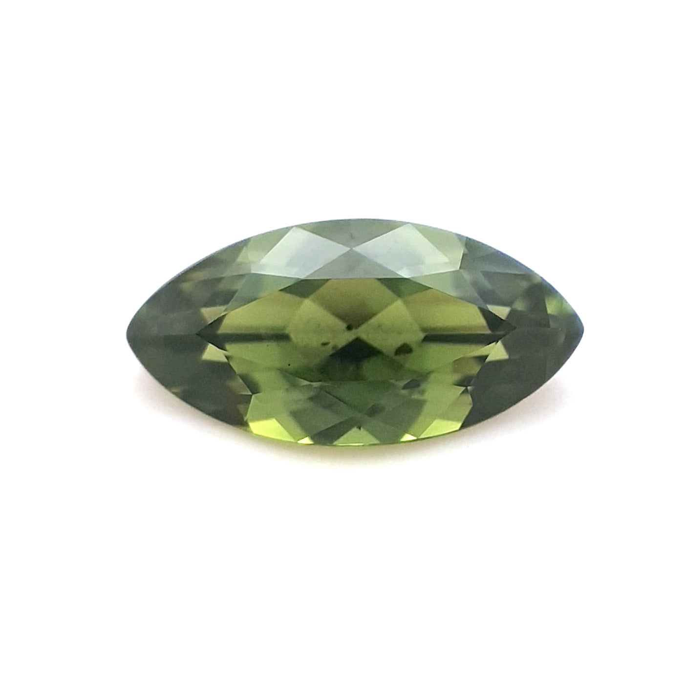 Queensland Sapphire – 1.37ct Marquise Cut, Green