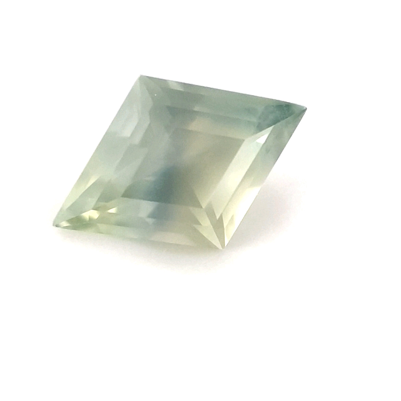 Australian Parti Sapphire – 1.81ct Emerald Cut, Blue yellow