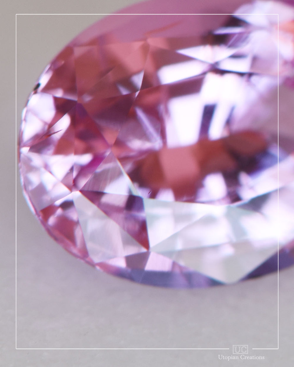 Ceylon (Sri-Lanka) Sapphire – 1.90ct Oval Cut, Pink