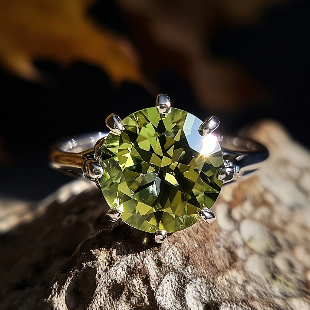 4.15ct Australian Yellow/Parti Sapphire - Round