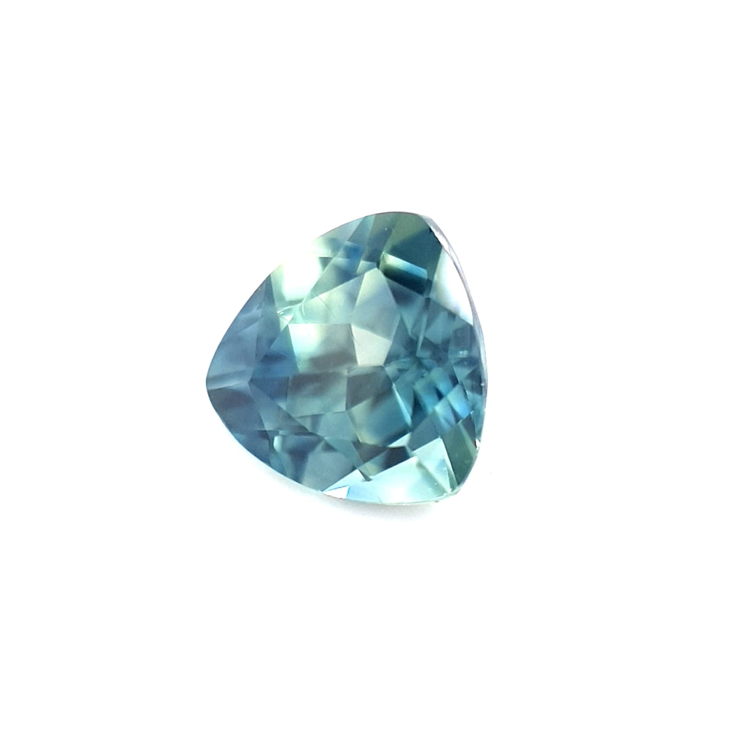 0.81ct Australian Sapphire, Teal, Blue - Trillion