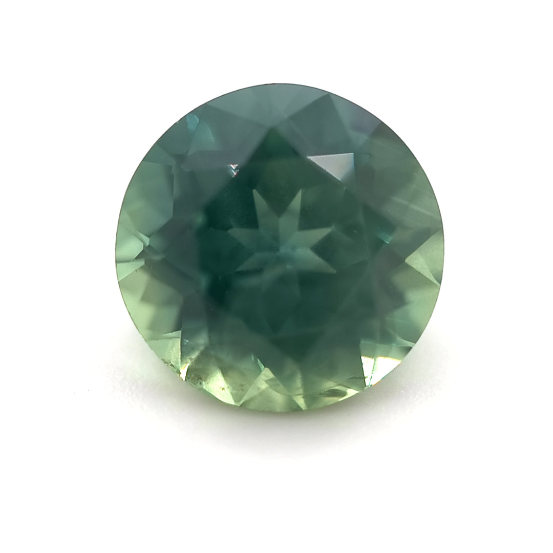 Queensland Sapphire - 2.32ct Round Modified Brilliant, Teal