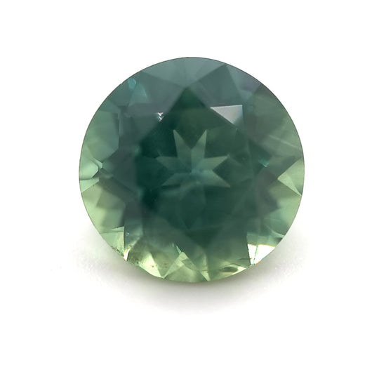 Queensland Sapphire - 2.32ct Round Modified Brilliant, Teal