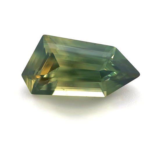 Queensland Sapphire - 1.80ct, Freeform, Green