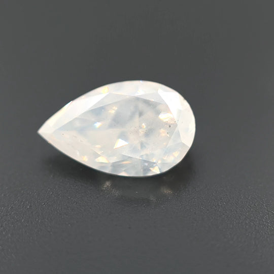 African Natural Diamond - 1.52ct, Pear, Fancy White