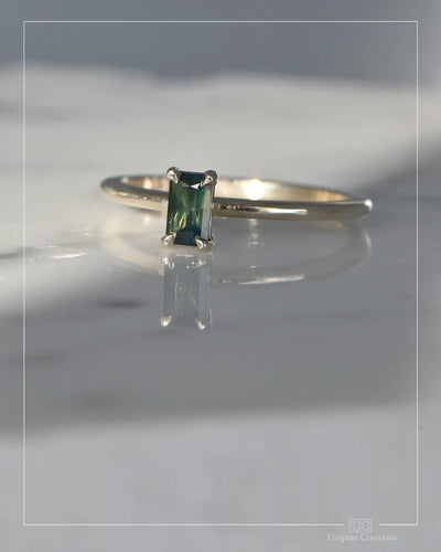 Zara - Australian Sapphire Solitaire - Boronia Collection