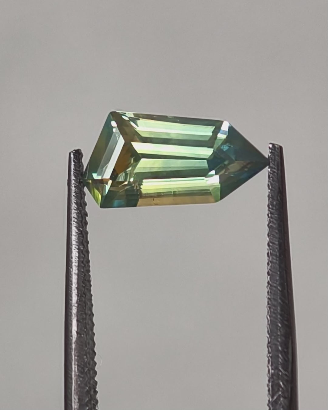 Queensland Sapphire - 1.80ct, Freeform, Green