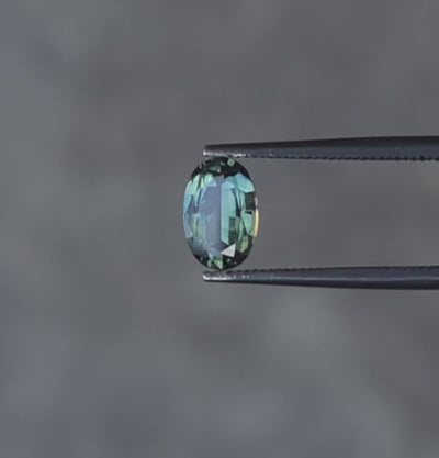 Queensland Sapphire – 1.06ct, Parti, Teal, Green, Blue