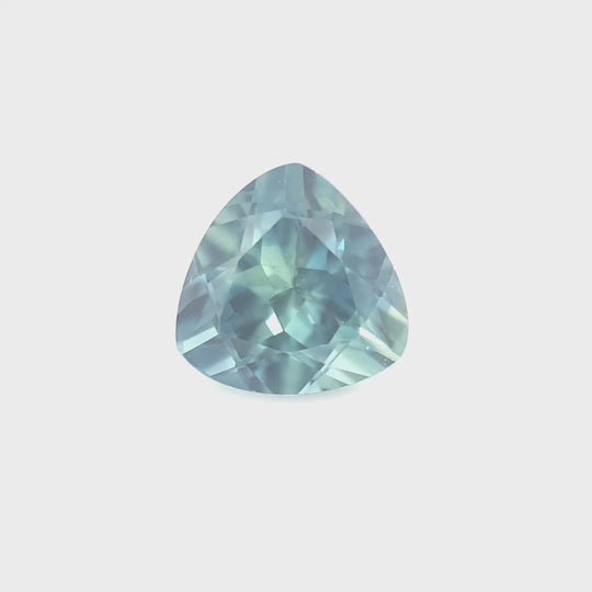 0.81ct Australian Sapphire, Teal, Blue - Trillion