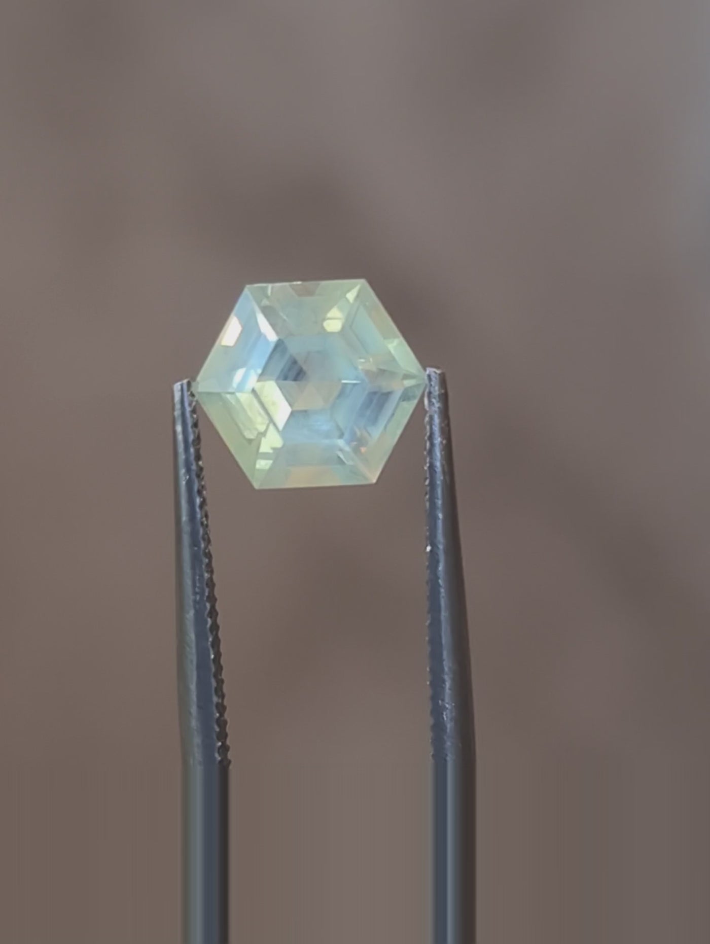 Montana USA Sapphire – 1.96ct Hexagon step Cut, Green