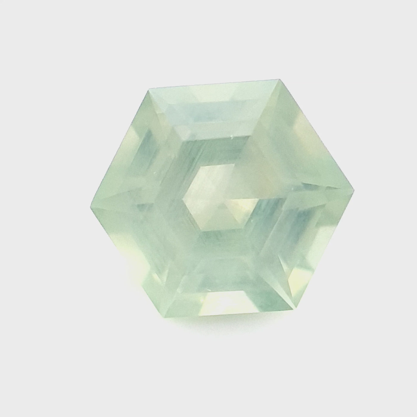 Montana USA Sapphire – 1.96ct Hexagon step Cut, Green