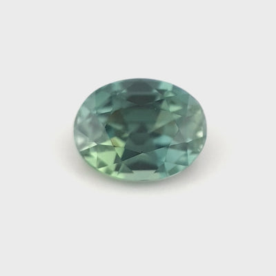 Queensland Sapphire – 1.24ct Oval step Cut, Teal