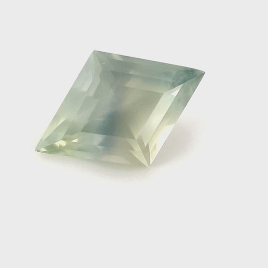Montana USA Parti Sapphire – 1.41ct Kite Cut, pastel Blue yellow