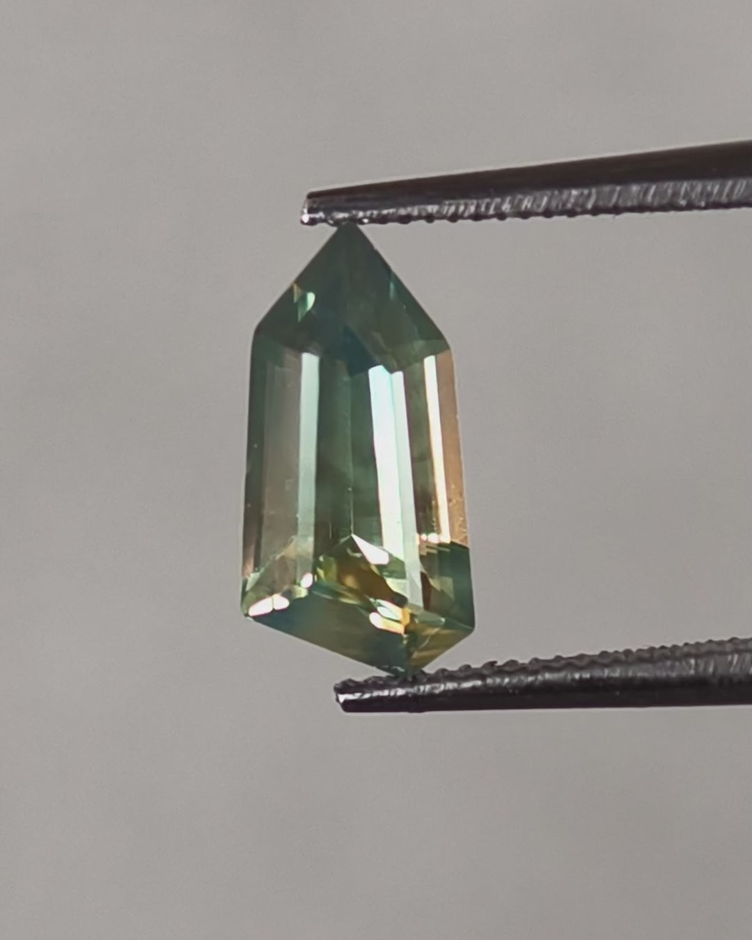 Queensland Sapphire - 1.80ct, Freeform, Green