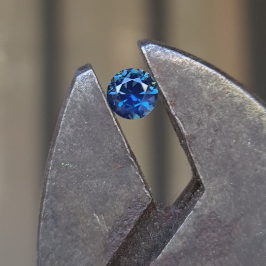 1.82ct Australian Sapphire, Blue - Round