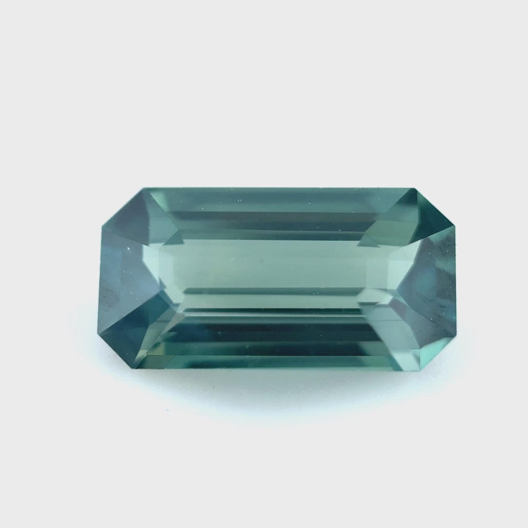 Australian Sapphire | 0.99ct, Emerald Cut