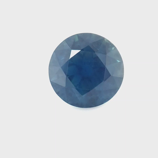 1.82ct Australian Sapphire, Blue - Round