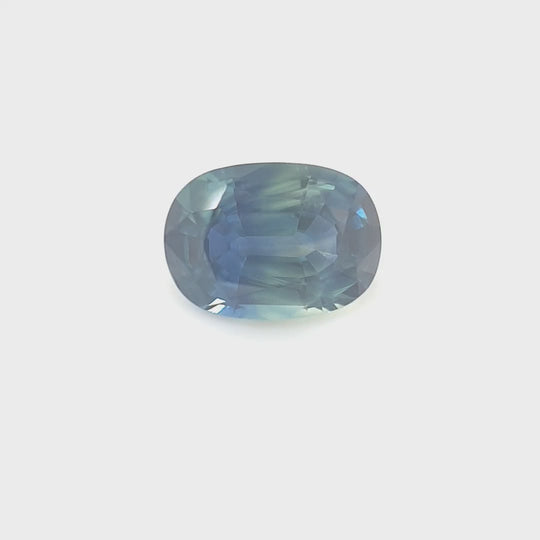 1.10ct Australian Sapphire, Parti, Blue, Teal - Oval