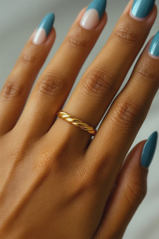 Lynn Wedding Ring – Twisted Braided Band