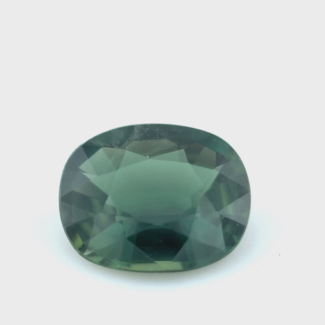 0.97ct Cushion Parti Sapphire