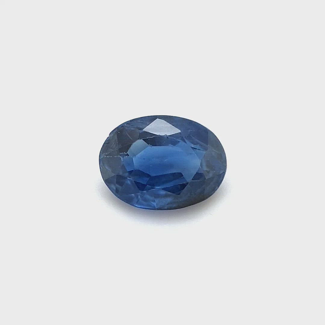 1.12ct Ceylon Sapphire, Blue - Oval