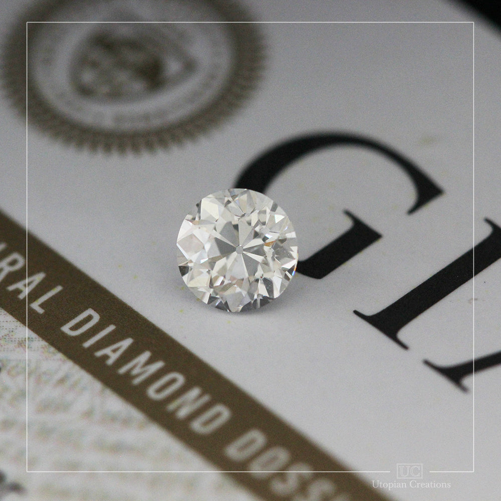 0.71ct Antique Old Mine Old European Diamond