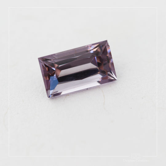 0.89ct Tanzanian Spinel, Purple - Baguette cut
