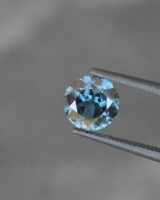 1.58ct Australian Sapphire, Blue - Round