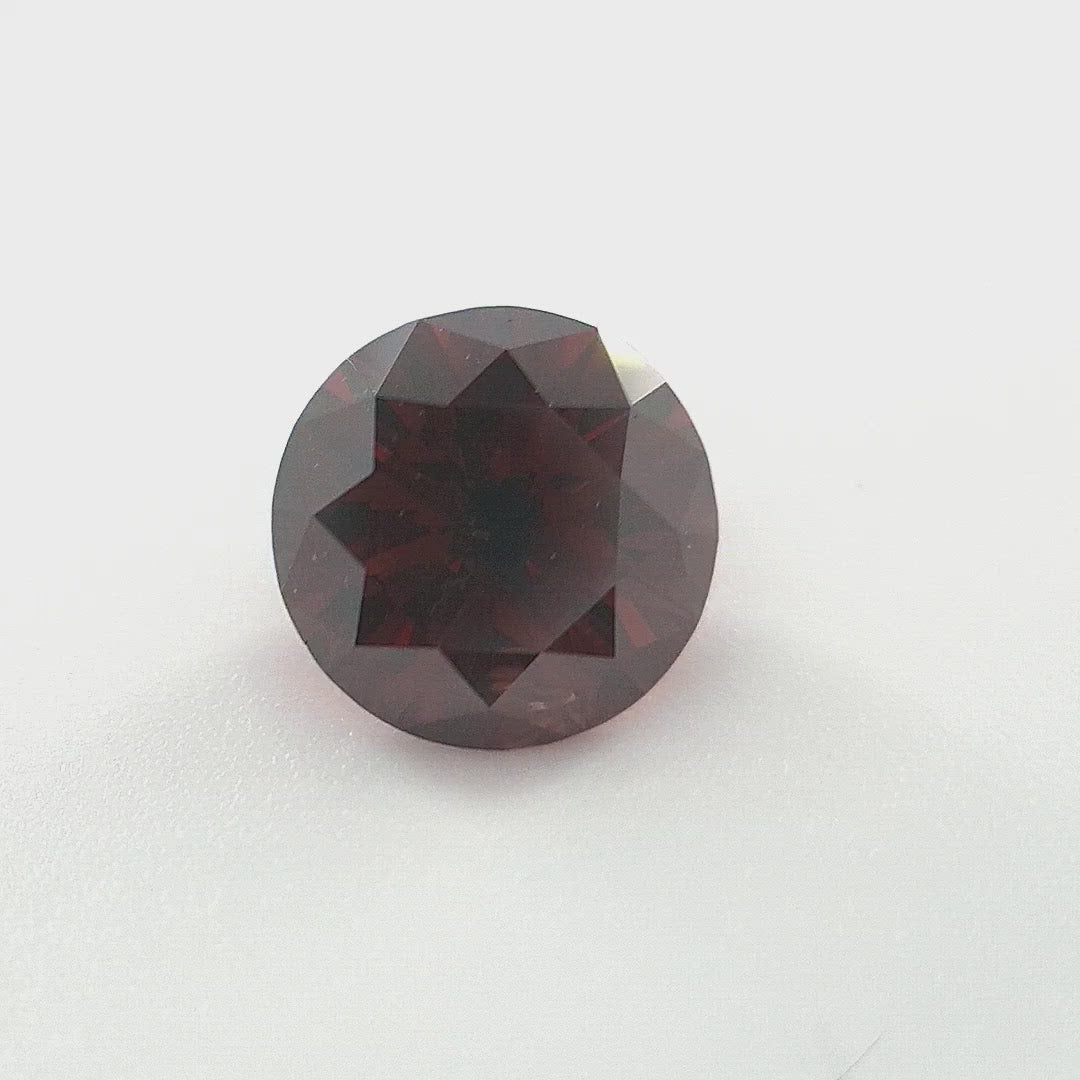 0.79ct Australian Cognac Argyle Diamond - Round