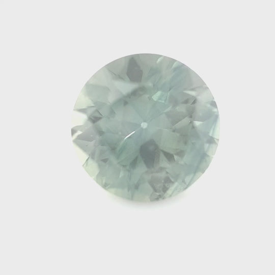 2.11ct Australian Sapphire, Teal, Green, Blue - Round