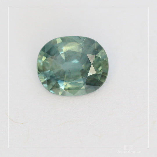 1.13ct Australian Teal Sapphire - Oval Cut