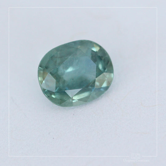 1.13ct Australian Teal Sapphire - Oval Cut