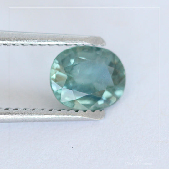 1.13ct Australian Teal Sapphire - Oval Cut