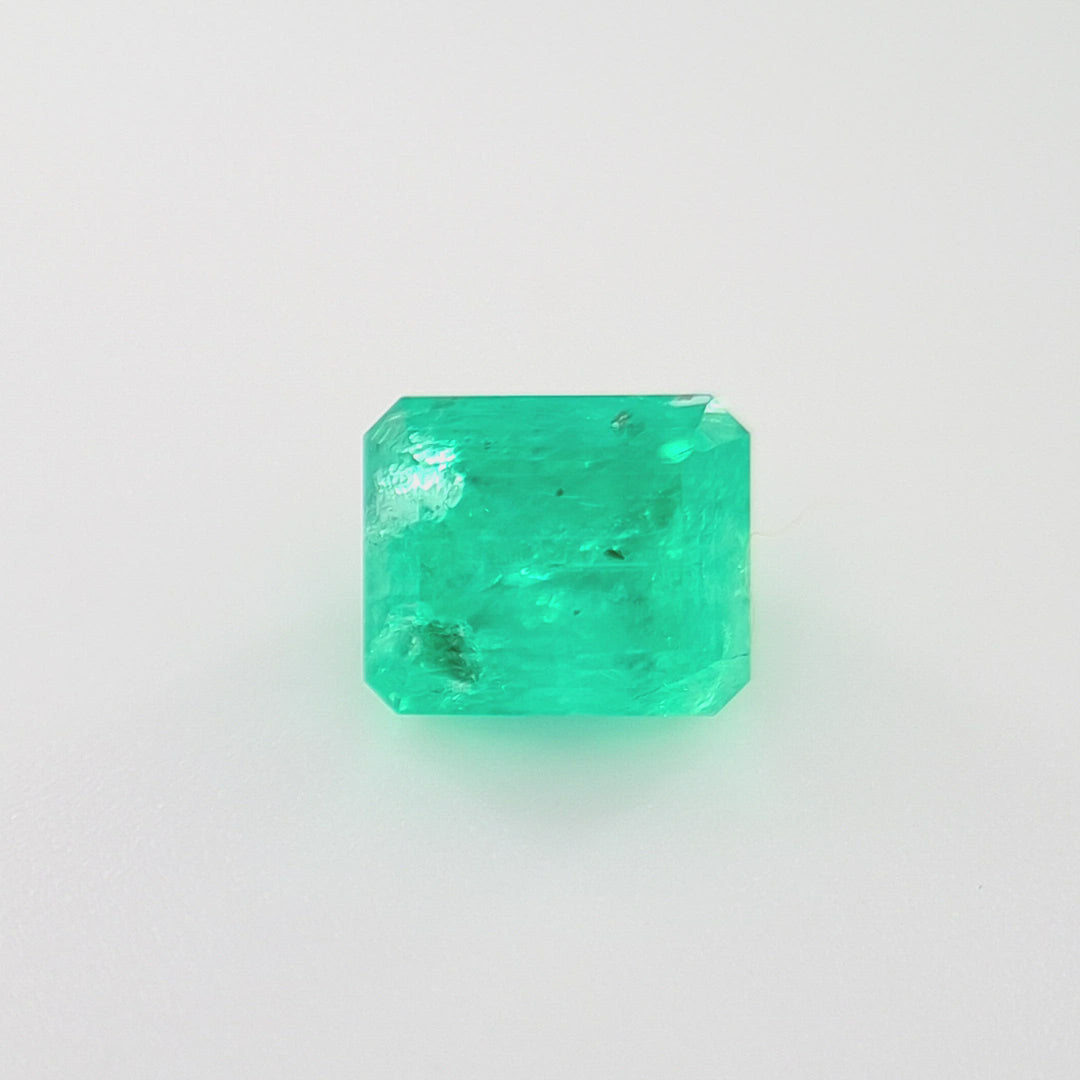1.23ct Australian Emerald, Green - Emerald Cut