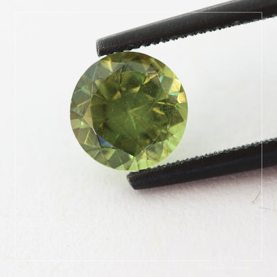 1.32ct Australian Green Sapphire - Round Cut