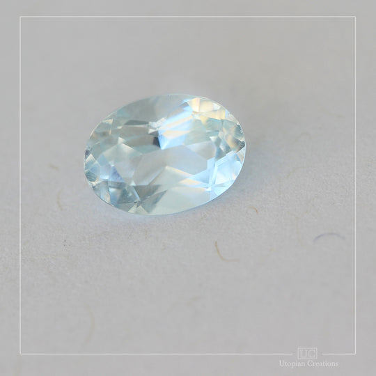 1.67ct Australian Topaz, Blue - Oval Cut