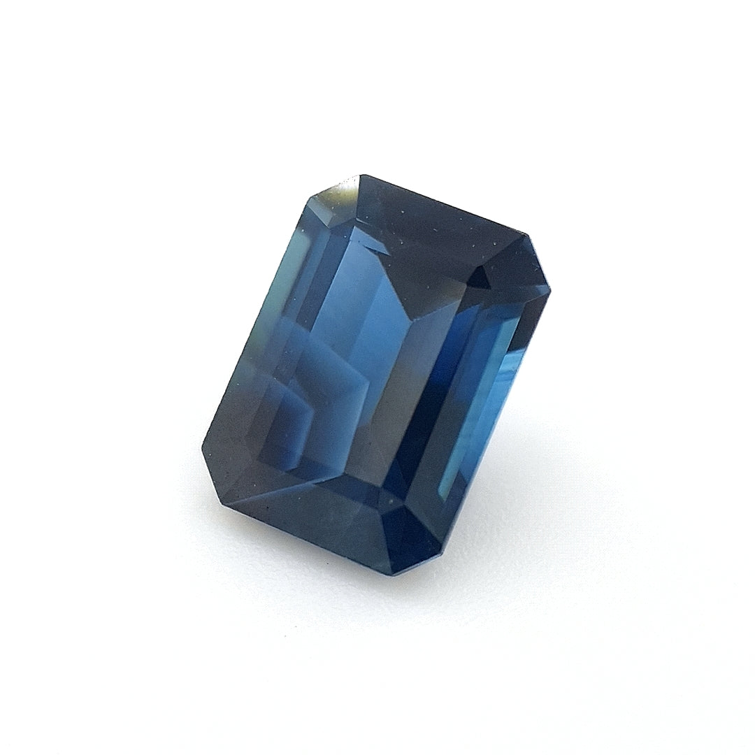 1.74ct Australian Sapphire, Blue - Emerald cut