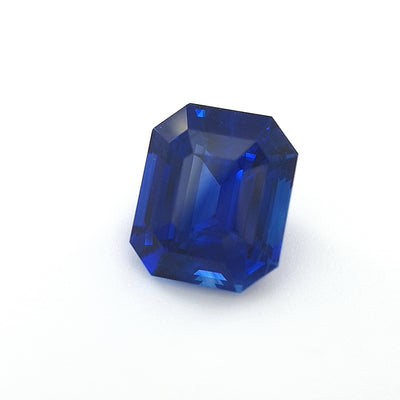 2.38ct Sri Lankan Sapphire, Blue - Emerald Cut