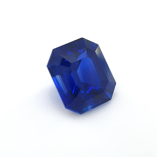 2.38ct Sri Lankan Sapphire, Blue - Emerald Cut
