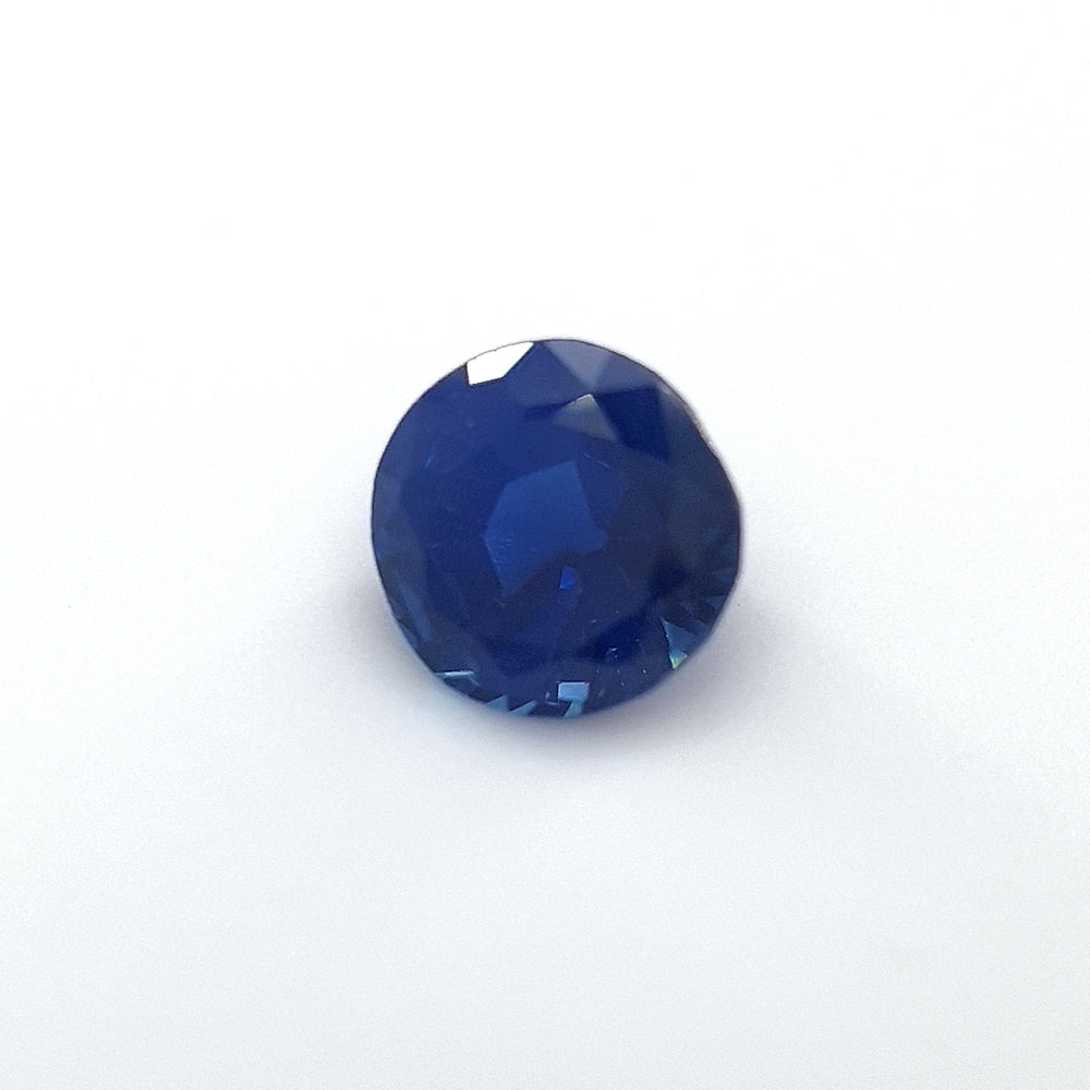 0.95ct Ceylon Sapphire, Blue - Round