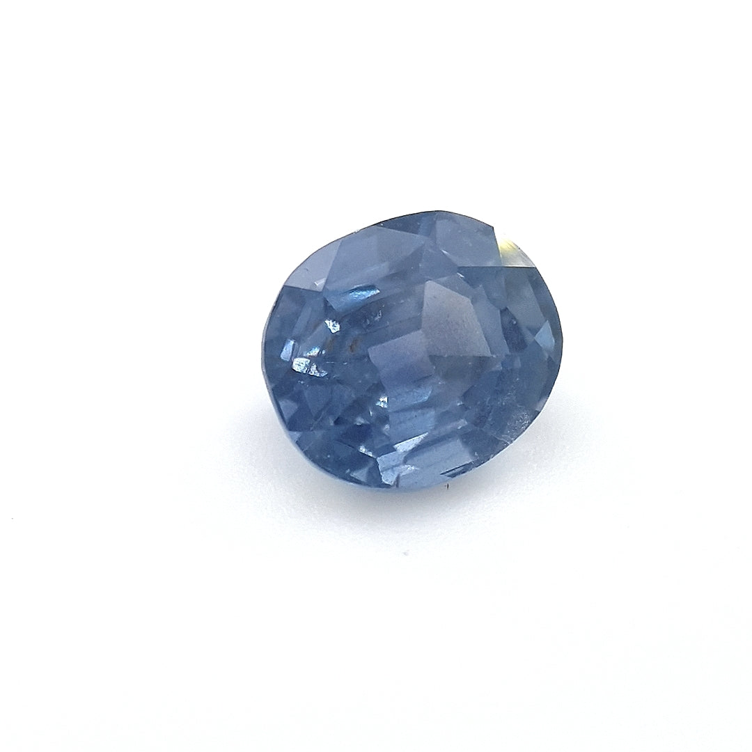1.58ct Ceylon Sapphire, Blue, Violet - Oval, Cushion